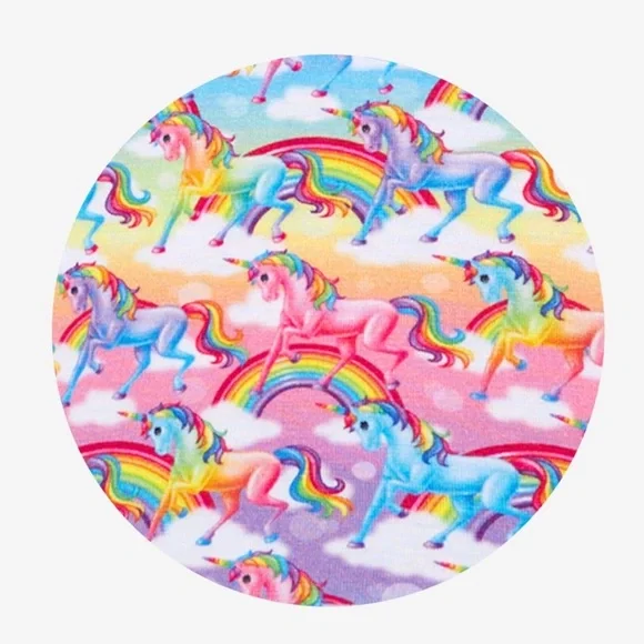 Lisa Frank x Posh Peanut Markie Magic Footie RuffledZippered One Piece